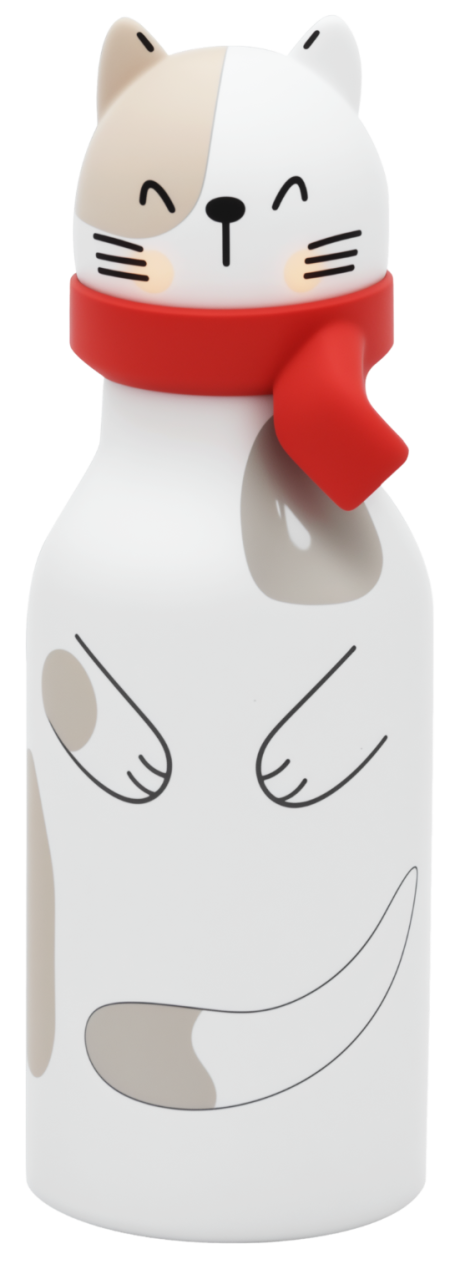 مطرة ماء 3D ستانلس 450ML
